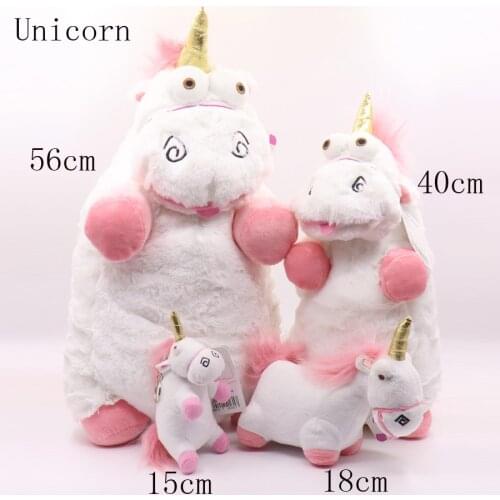 16" 40cm Unicorn Plush Toy Soft Stuffed toys Animal Dolls Free Shipping