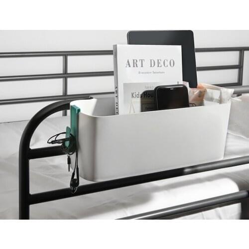 Bedside Shelf Pocket Organizer To Storage Remotes Tablet Cellphone Charging Green