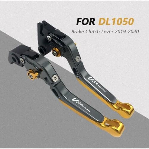 For SUZUKI DL1050 V-STROM DL 1050 2019-2020 Motorcycle CNC Aluminum Adjustable Folding Extendable Brake Clutch Levers