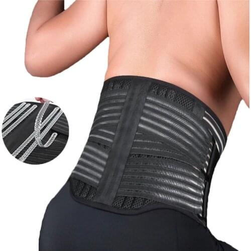 Self-heating Adjustable Waist Support Fitness Belt Waist Spine Back Brace Posture Corrector Belt Pain Relief