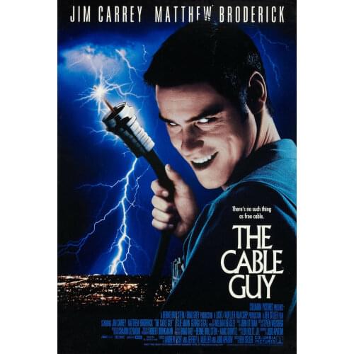 THE CABLE GUY MOVIE Art Silk Poster Print 24x36inch