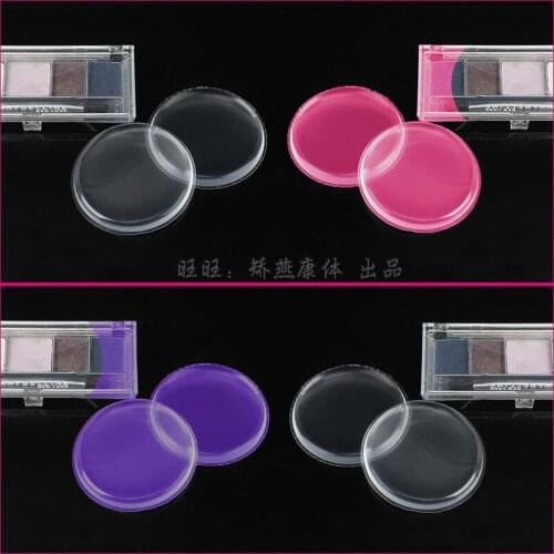 Silicone Round Jelly Powder Puff With Simple Soft Silicone Powder Puff Cosmetic Puff Make Up Beauty Tools