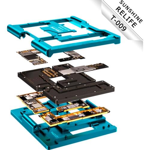Motherboard Mid-level Tester RELIFE T-009 For IP12 Pro Max Mini 4-in-1 Double-Ended Spring Probe Non-Slip Test Fixture