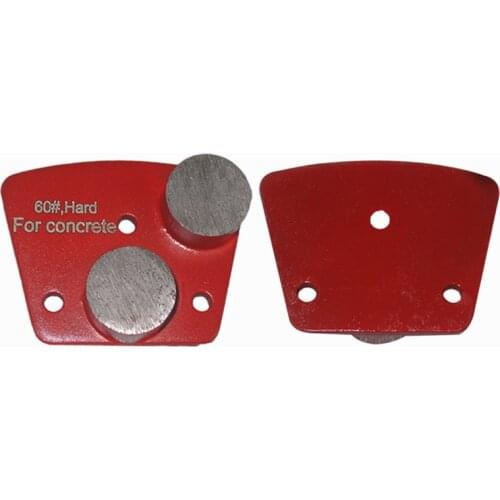 Trapezoid Diamond Concrete Grinding Shoes Medium Hard Bond Floor Pads for Concrete Terrazzo Renovation 12PCS Free Shipping