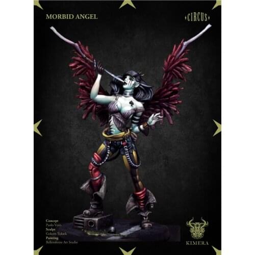 1/24, Morbid Angel, Resin Model figure GK, Science fiction theme, Unassembled and unpainted kit