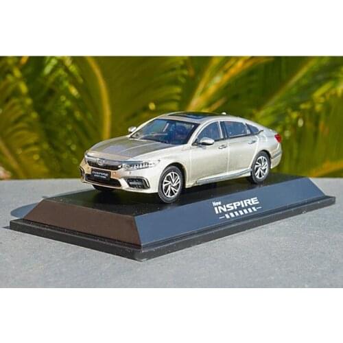 1/43 For Honda INSPIRE Sport HYBRID Diecast Metal Car Model Kids Toys Gift Collection Gold Metal,Plastic,Rubber