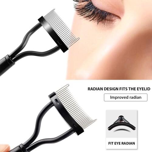 1pcs Eyelash Curler Makeup Lash Separator Brushes Portable Eye Lashes Brush Comb Mascara Curl Beauty Make Up Cosmetic Tools