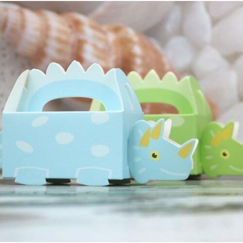 100Pcs Shaped Candy Box Candy Wrapping Case Cartoon Candy Case Storage Container Assorted Color