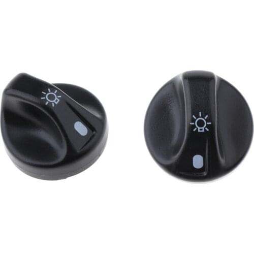 2 Pieces Headlight Switch Knob,Head Lamp Knob For Ford Expedition 1997-2002