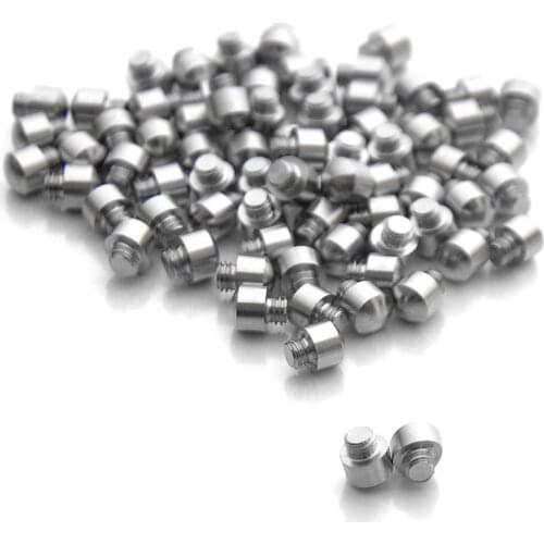 50 pcs/lot Scissors Bumpers Silencer Parts Stainless Steel 3.0*0.5mm Haircutting Styling Scissors Accessories Silenciador