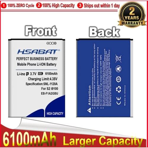 EB-F1A2GBU HSABAT 5950mAh Battery for SAMSUNG Galaxy S2 I9100 9100 i9100g i9103 I777 B9062 i9105 I9108 i9050 i9188 + tracking