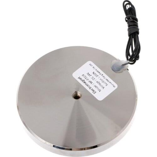 C5AC 24V DC 200N Electric Lifting Magnet Electromagnet Solenoid Lift Holding