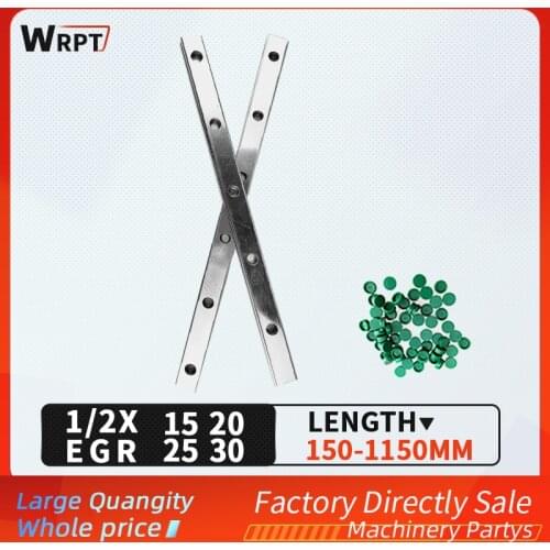 Low-set linear guide EGH series EGH15/EGH20/EGH25/EGH30 high precision suitable for automation equipment, length=150MM-1150MM