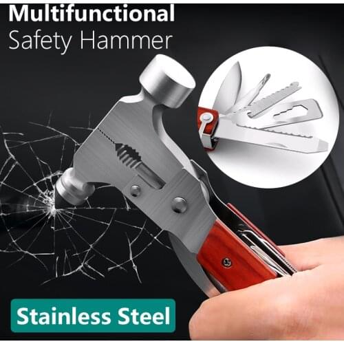 Multifunctional Safety Hammer Glass Window Breaker for Car Safety Hammer Car Car Fre Emergency Escape Hammer Emergency Tool