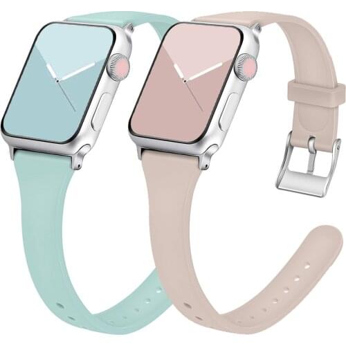 Sport Bands Compatible with Apple Watch 40mm 38mm iWatch SE & Series 6 & Series 5 4 3 2 1 for Women Men Watch strap 44mm 42mm