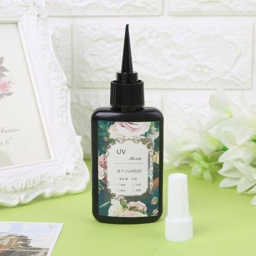UV Resin Ultraviolet Cure Resin Solar Cure Resin Sunlight Activated UV Hard Glue E56C