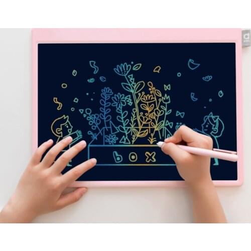 Smart Mini Blackboard Electronic Notepad 13.5 Inch Drawing Graphics Board Gift for Children Stationery Smart LCD Writing Tablet