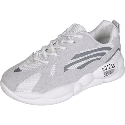 Women Mesh Torre Shoes 2019 Summer Breathable Tide Shoes Small White Sports Shoes Summer Models Super Wild Sneakers Shoes