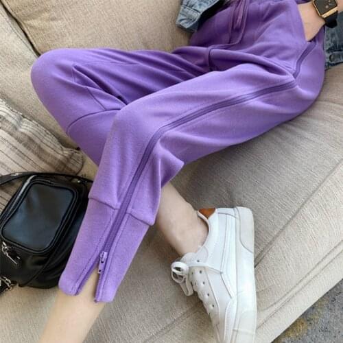 Korean Casual Pants Women 2021 Spring Summer Sportpants New Fashion Loose Thin Versatile BF Wind Befree Harajuku Pantalon Femme