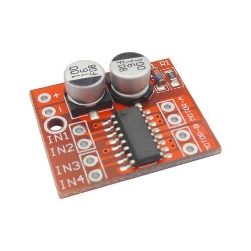 1.5A Mini Dual Channel DC Motor Driver Module L298N PWM Speed Control NEW