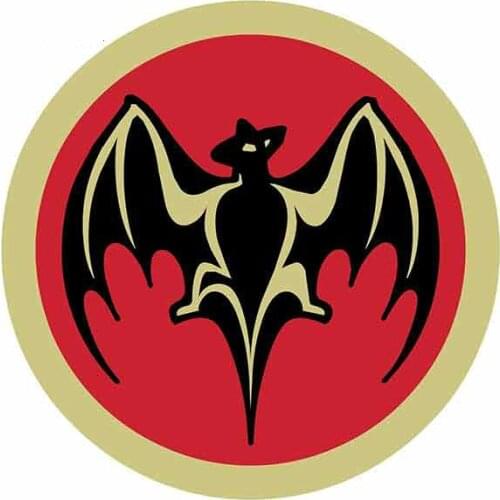 13cm x 13cm for Bacardi Bat Anime Cartoon Car Sticker Vinyl JDM Bumper Trunk Truck Graphics Windshield Bumper Windows