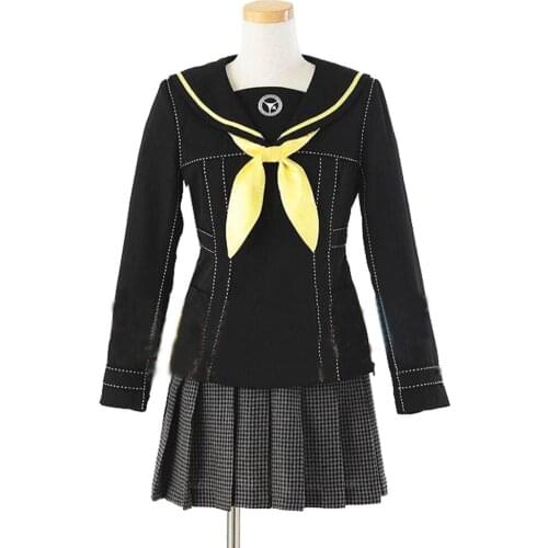 2020 Shin Megami Tensei Persona 4 The Animation Yukiko Amagi Kujikawa Rise Girl school uniform Cosplay Costume Halloween