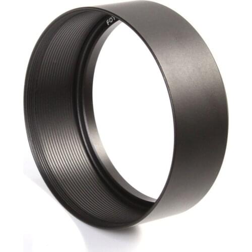 52mm Screw-in Mount Metal Tele Lens Hood standard Universal for DSLR SLR Camera