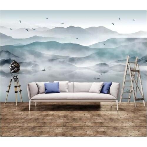 Abstract landscape papel de parede 3d Mural wallpaper for walls 3 d TV Background Sofa Bedroom wall papers home decor