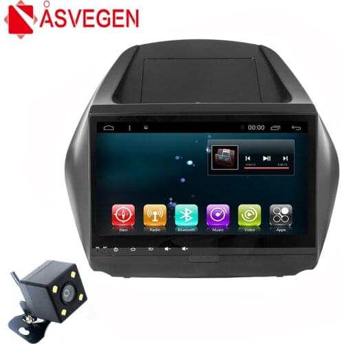 Asvegen 10.2 inch Android 7.1 Quad Core Car Stereo Radio For Hyundai Tucson IX35 2009-2015 Wifi GPS Navigation Multimedia Player