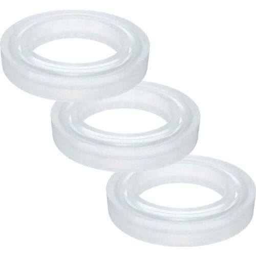 Large Resin Bracelet Bangle Mold 3 Pack Inner Diameter 60mm-Silicone Bracelet Molds Resin Casting Mold for Jewelry Making DIY Cr