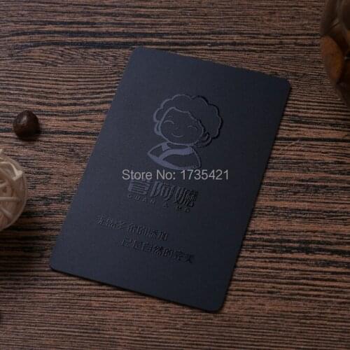 Double Side Spot UV Custom Plastic PVC VIP Cards, PVC Business Card