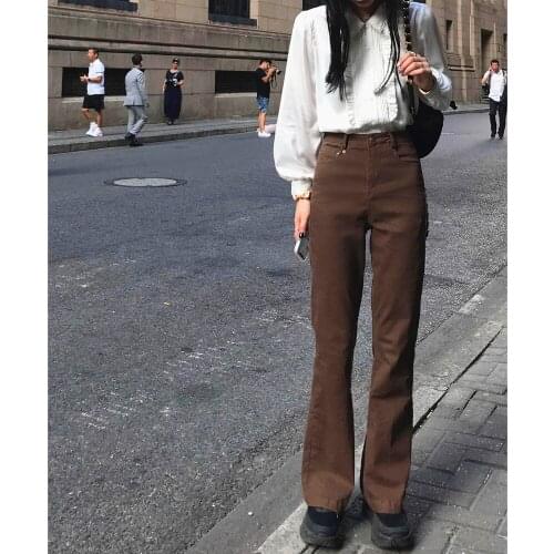 Женские джинсы клеш Giyu China At AliExpress