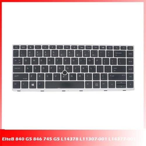 Brand New For HP Backlit Notebook keyboard ElteB 840 G5 846 745 G5 L14378 L11307-001 L14377-001