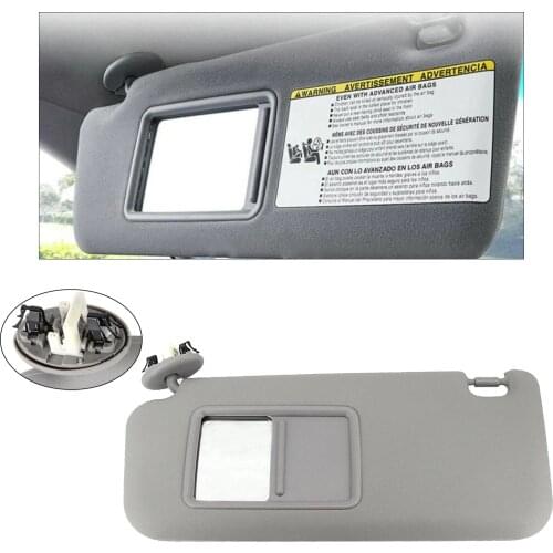 Windshield Left Side Sun Visor 74320‑42501‑B2 for RAV4 2006‑2009 Gray ,Easy to Install, Professional Accessories