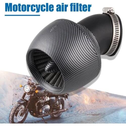 Motorcycle Air Filter Excellent Durable Metal Rubber Plastics 28mm 35mm 42mm 48mm Universal 100cc 125cc Moped Scooter