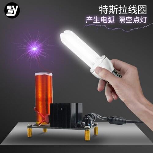 Tesla Coil Diy Kit, Space Lighting Electronic Diy Parts, Plasma Horn Production Welding Kit