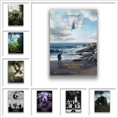 Miss Peregrines Home for Peculiar Children Wall Stickers White Coated Paper Prints High Definition Home Decoration