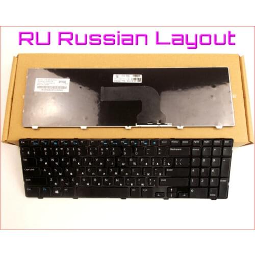 New Keyboard RU Russian Version For Dell YH3FC 0YH3FC PK130SZ3A00 PK130SZ2A00 OYH3FC NSK-DY0SW 0WVTGR V137325AS Laptop