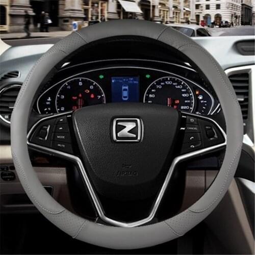 Car Steering Auto Wheel Cover 38CM Car-styling Auto Accessories Auto Steering Wrap Anti-wear 38cm/15in accesorios coche focus