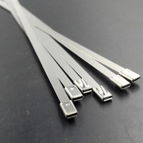 Drop Shipping 100 pcs Auto Locking Clamp Stainless Steel Length 20 cm Automatic Locking Clamp Easy Installation Outdoor Indoor