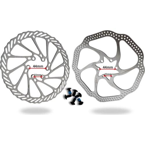 180Mm/160Mm 6 Inch Mountain Bike Cruiser Bike Brakes Stainless Steel Rotor Disc Brake Hydraulic Brakes Bicycle Bicycle Parts