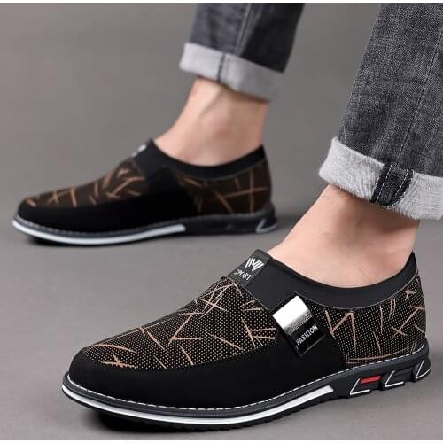 Leather Casual Shoes Luxury Brand Men Loafers Moccasins Comfort Breathable Slip on Soft Driving Shoes Plus Size 38-48 zapatillas