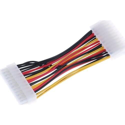 1pcs 20pin Male To 24pin Female Adapter Cable Plastic 20 Pin To 24 Pin Connector Adapter Cable ATX Connector