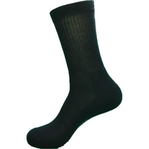 2 Pairs Black Color Terry Thicker Casual Socks Mens Socks