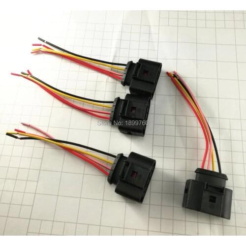 30 Pcs 1J0973724 Ignition Coil Wiring Connector Plug Set for Audi A4 A6 A5 Quattro For VW Passat Golf GTI