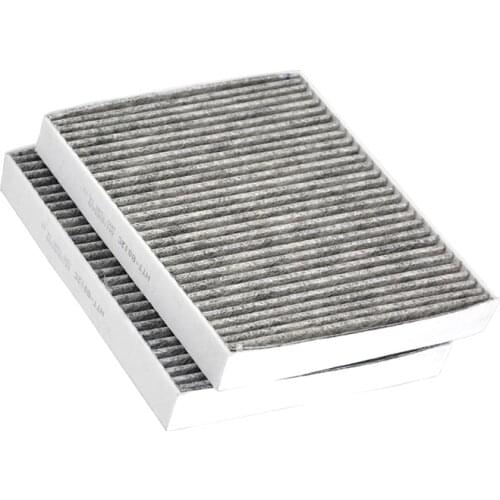 2pcs Car Cabin Air Filters for Bmw F01 F02 F07 F10 530i 535i 550i M5 F12 F13 640i 650i M6 Rolls-royce Wraith 64119163329
