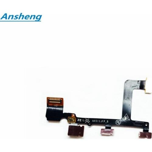 Ansheng Microphone Button Light Flex Cable Repair Parts for ZTE Nubia Z9 mini NX511J
