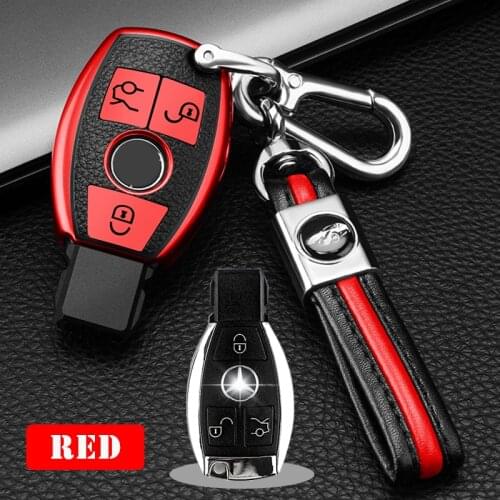 Soft TPU Car Key Case Cover Shell For Mercedes Benz C Class W205 GLC GLA C E G S M GL CLS CLK G Class