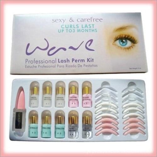 Eyepads Mini Eyelash perm lotion Eyelash Perm Super Wave Lash Perm Kit Eyelash Wave Lotion Last up to 3 Months,Permanent Lotion