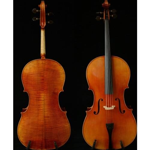 ACTUAL PHOTO Fine Master Cello Stradivari 1712 Davidov Model Fabulous Sound